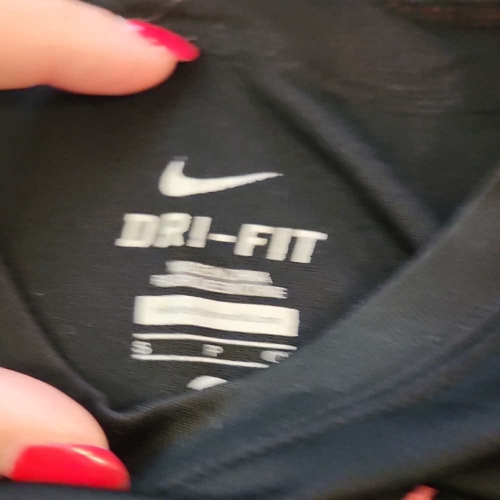 Nike Kids' Neon Green and Black Dri-Fit Tees - Picture 7 of 9